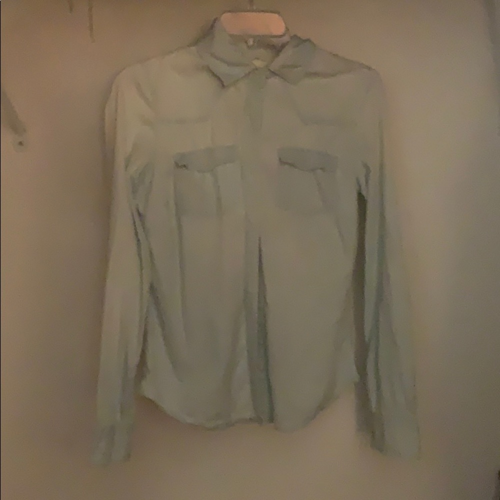 Light Blue Button Up